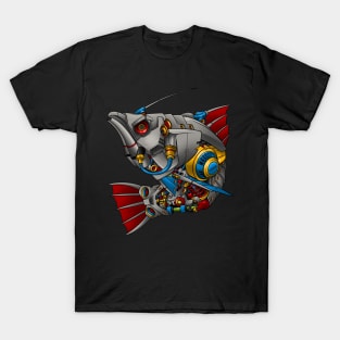 Arowana Fish Robot T-Shirt